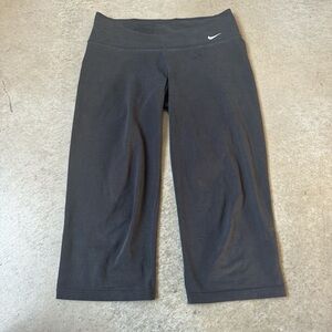 Nike Dark Gray Capri Leggings